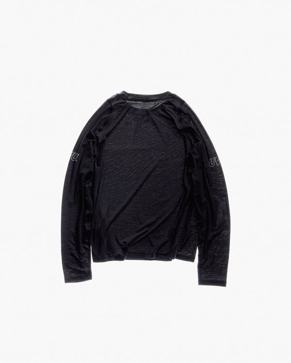 UVU | Lightweight Long Sleeved Running T-Shirt | Mens | Black