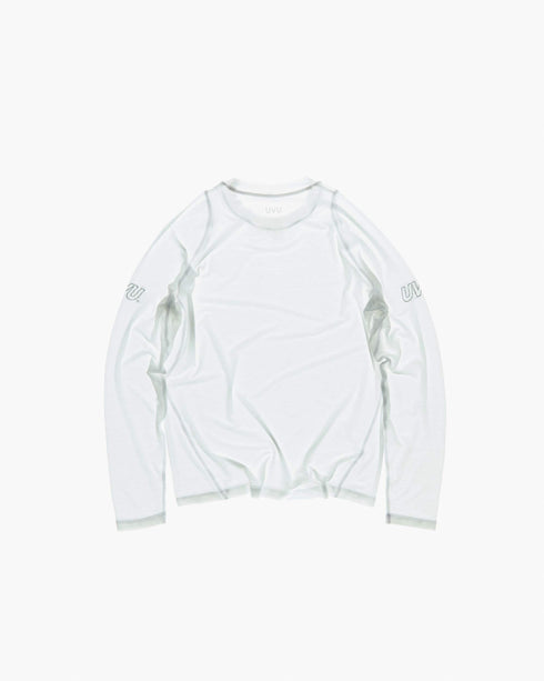 UVU | L/S RUNNING TOP WHITE